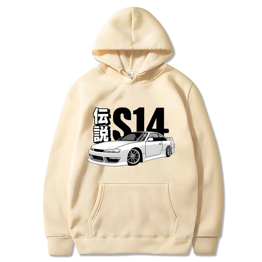 Nissan S14 Hoodie - Motorista Clothing