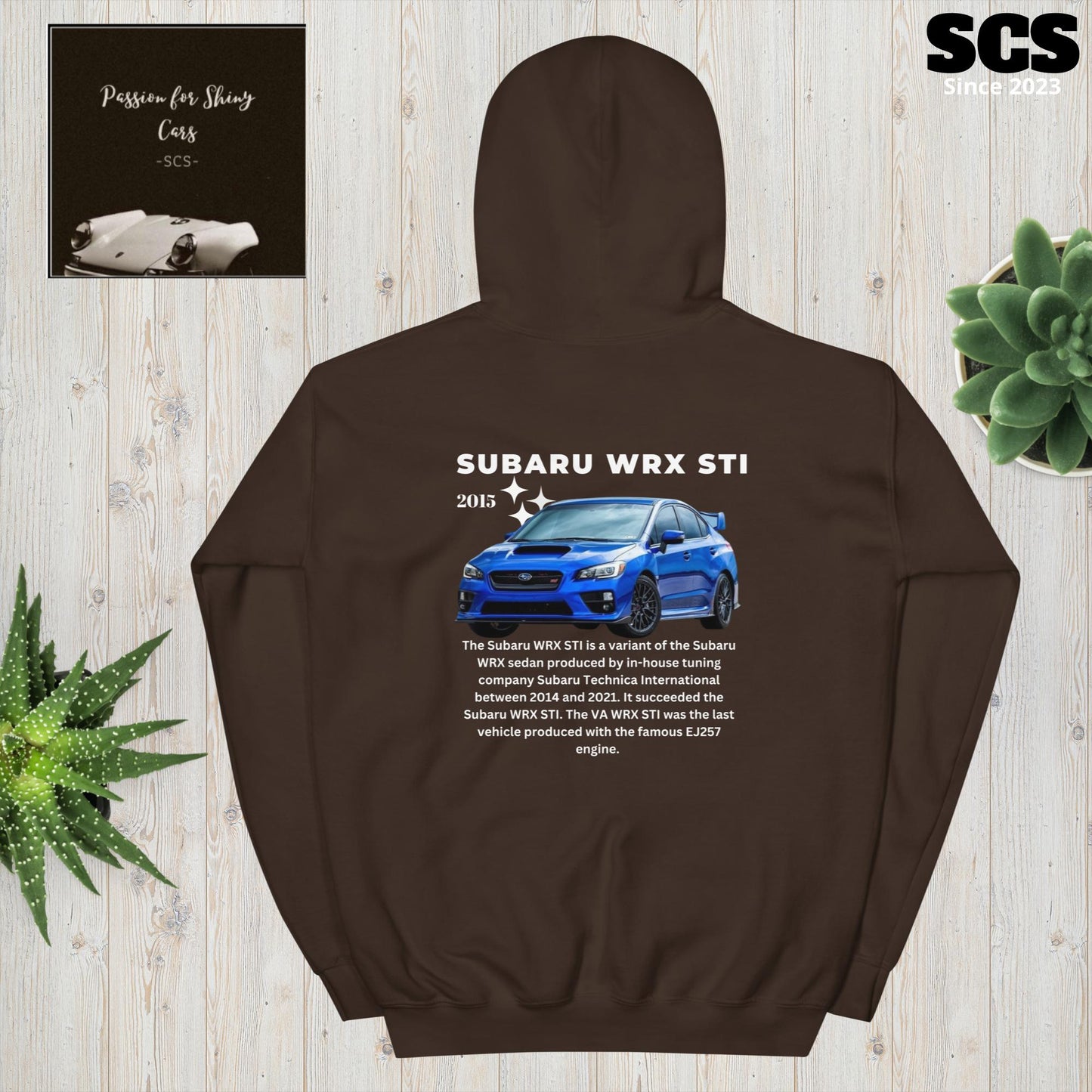 Subaru WRX STI - Premium Hoodie - Motorista Clothing