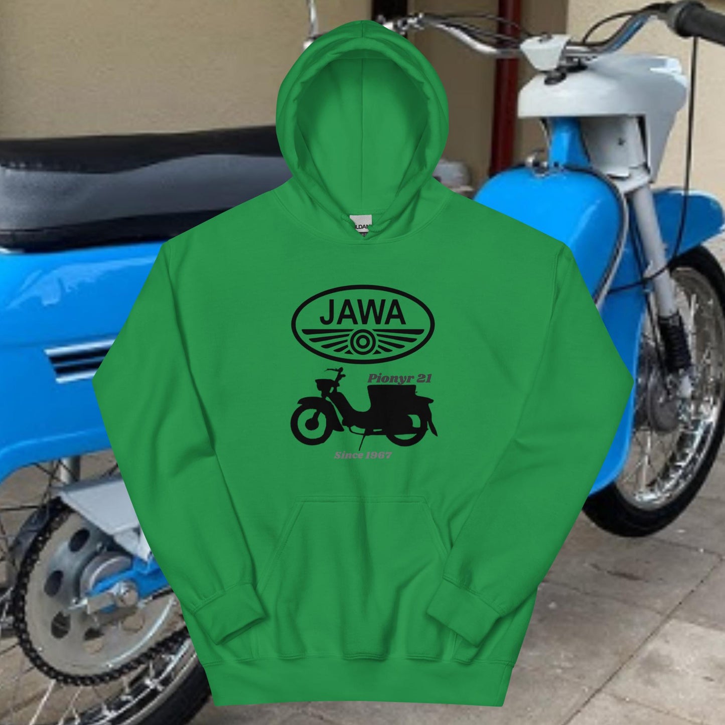 Jawa Pionyr 21 - Hoodie