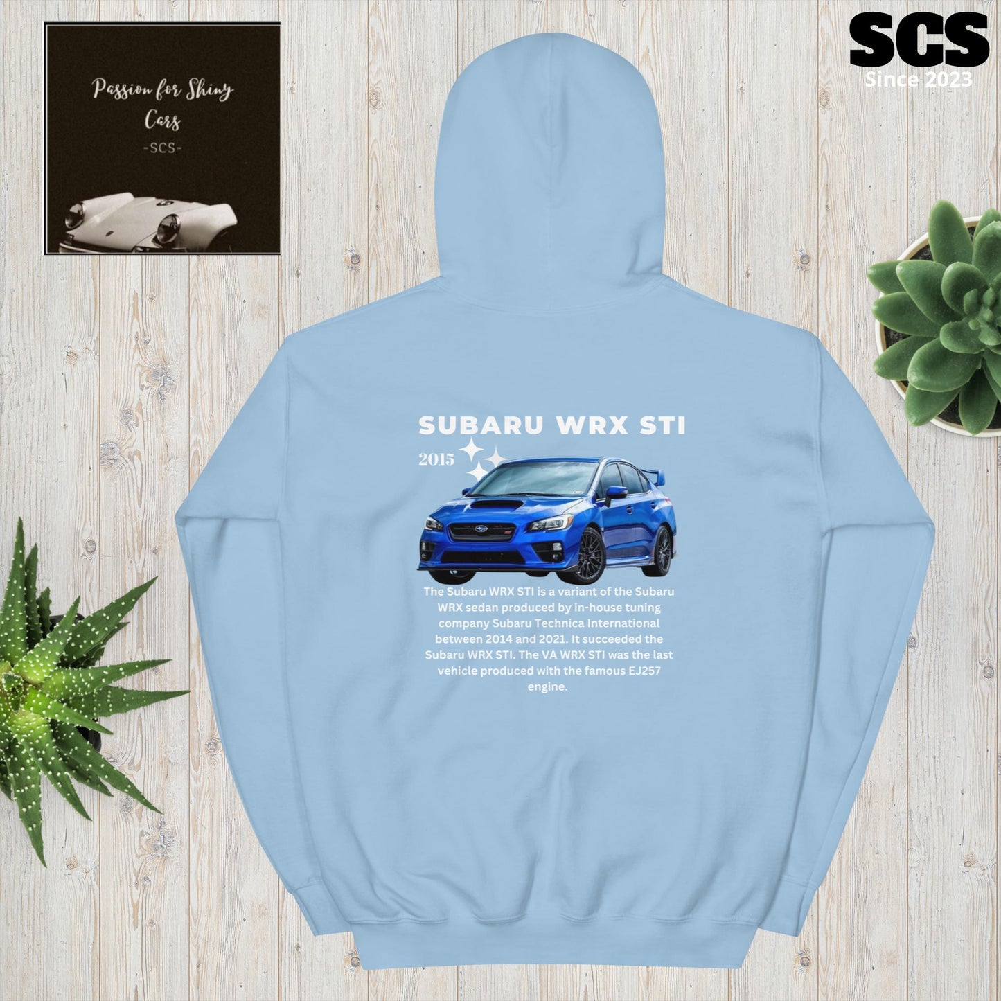 Subaru WRX STI - Premium Hoodie - Motorista Clothing