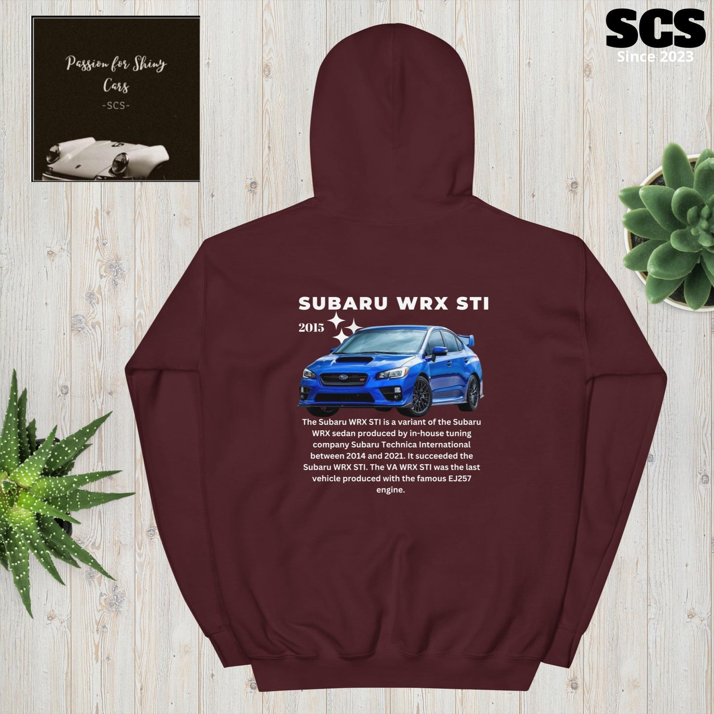 Subaru WRX STI - Premium Hoodie - Motorista Clothing