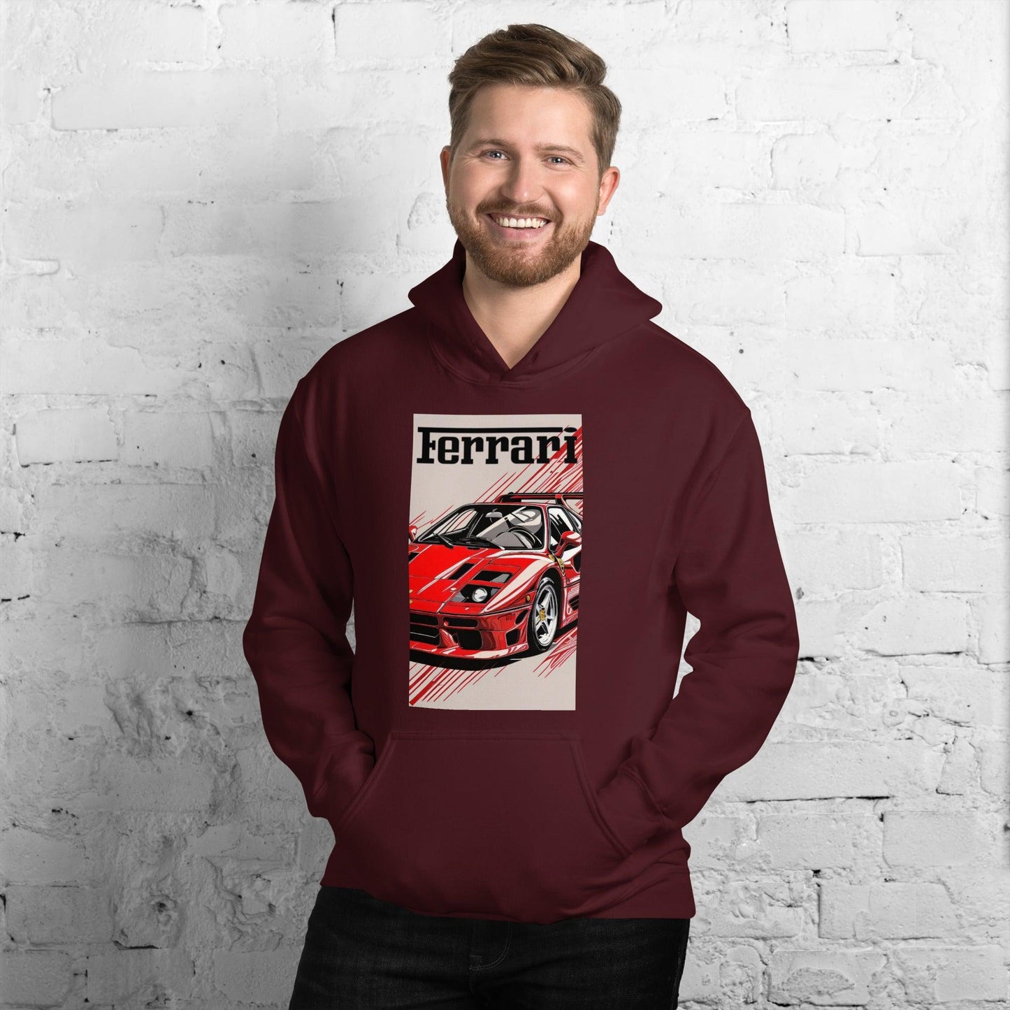 Ferrari Hoodie - Shiny-Cars Slovenia