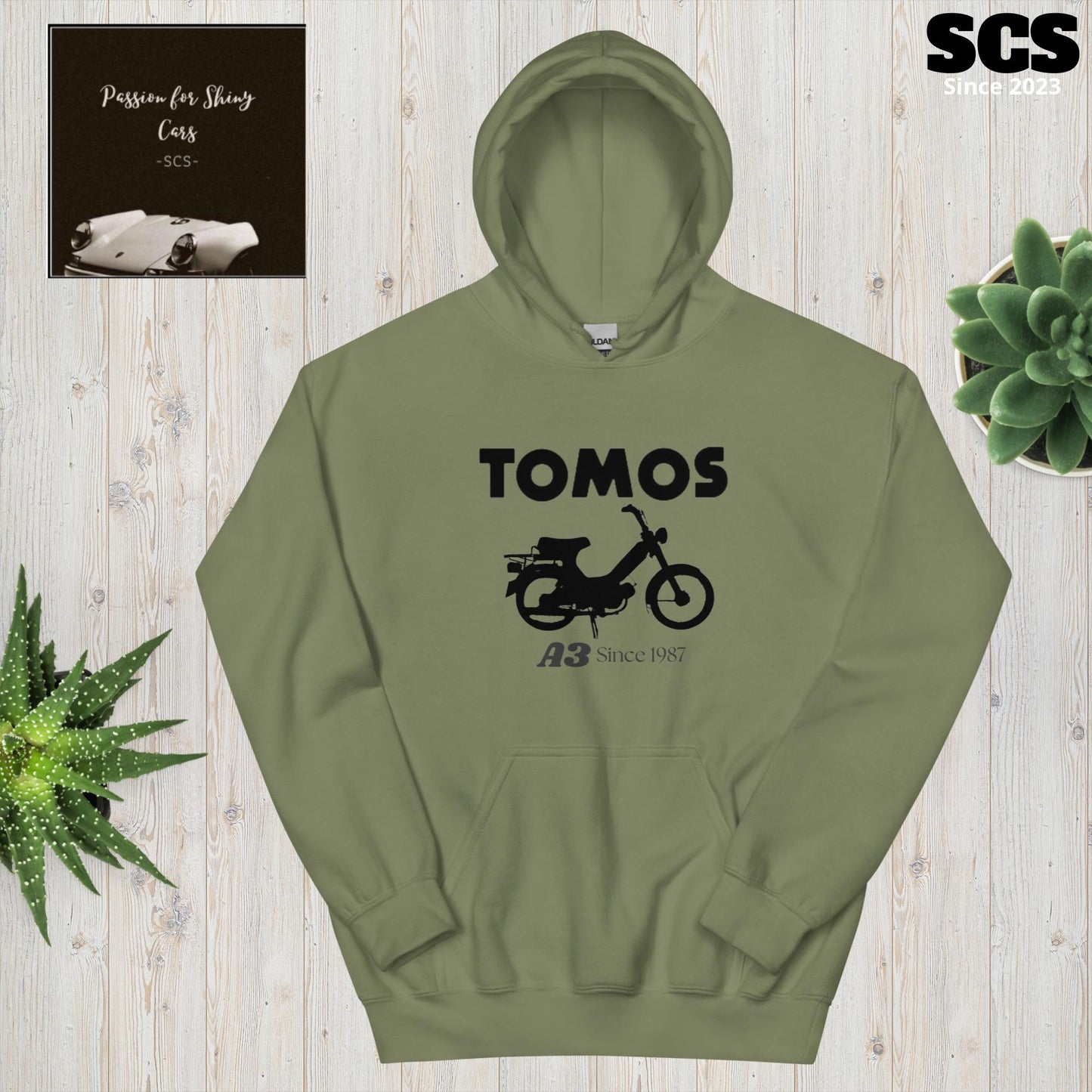 Tomos A3 - Hoodie - Motorista Clothing