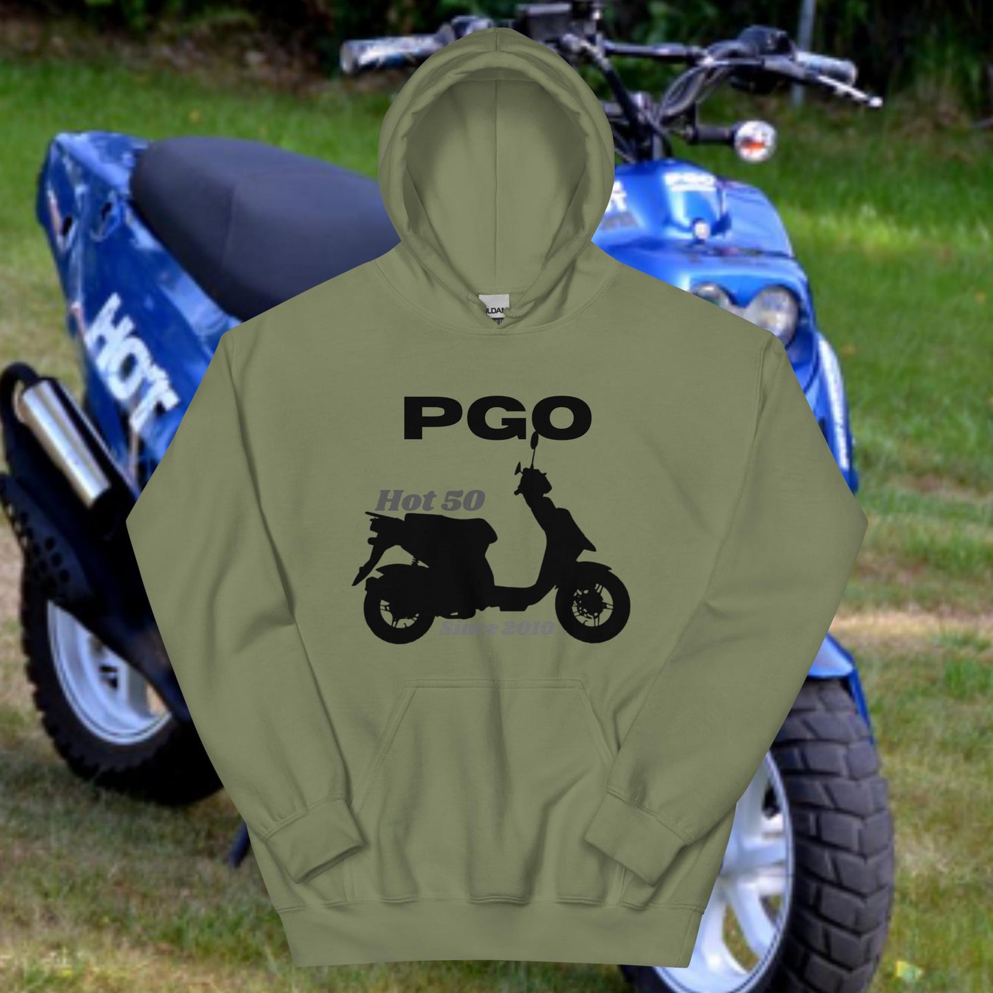 PGO Hot 50 2 stroke - Hoodie