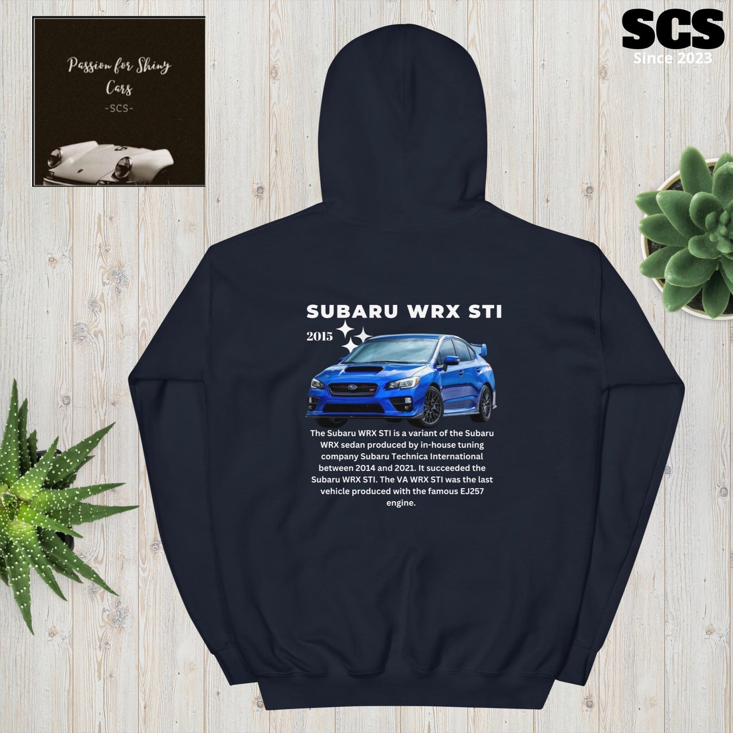 Subaru WRX STI - Premium Hoodie - Motorista Clothing