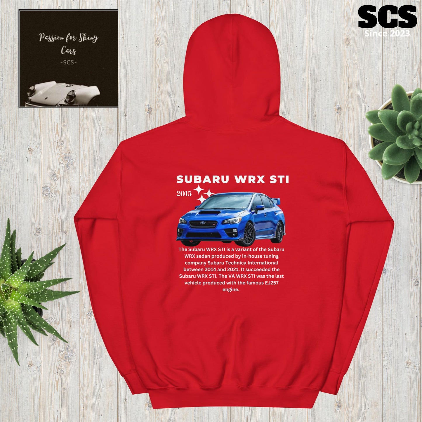 Subaru WRX STI - Premium Hoodie - Motorista Clothing