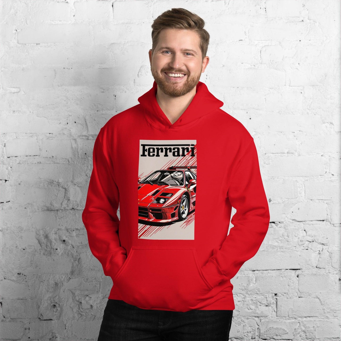 Ferrari Hoodie - Shiny-Cars Slovenia