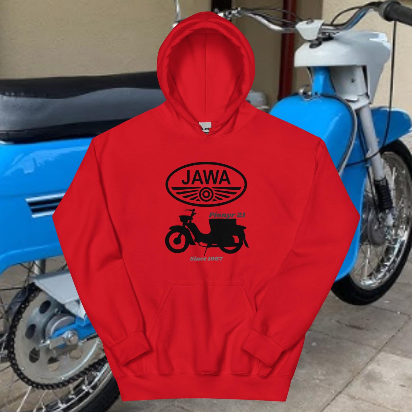 Jawa Pionyr 21 - Hoodie