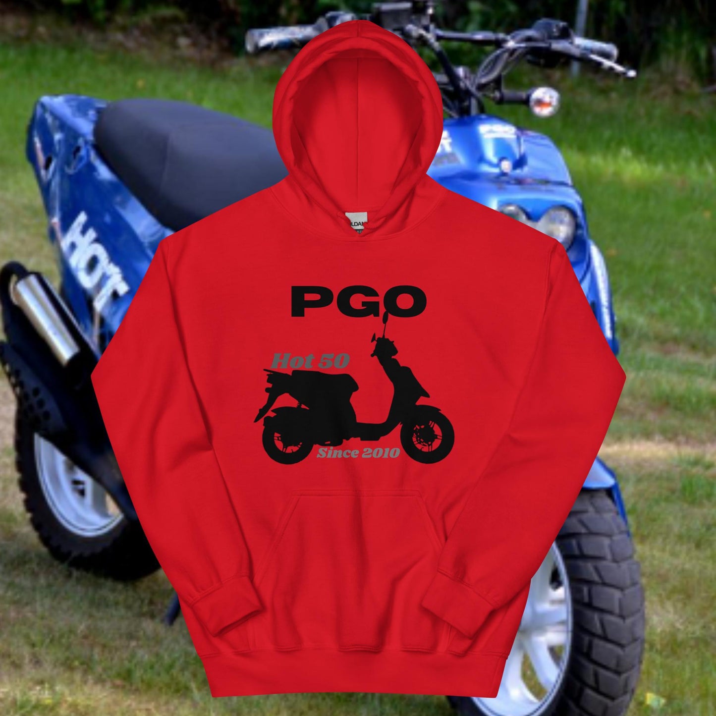 PGO Hot 50 2 stroke - Hoodie