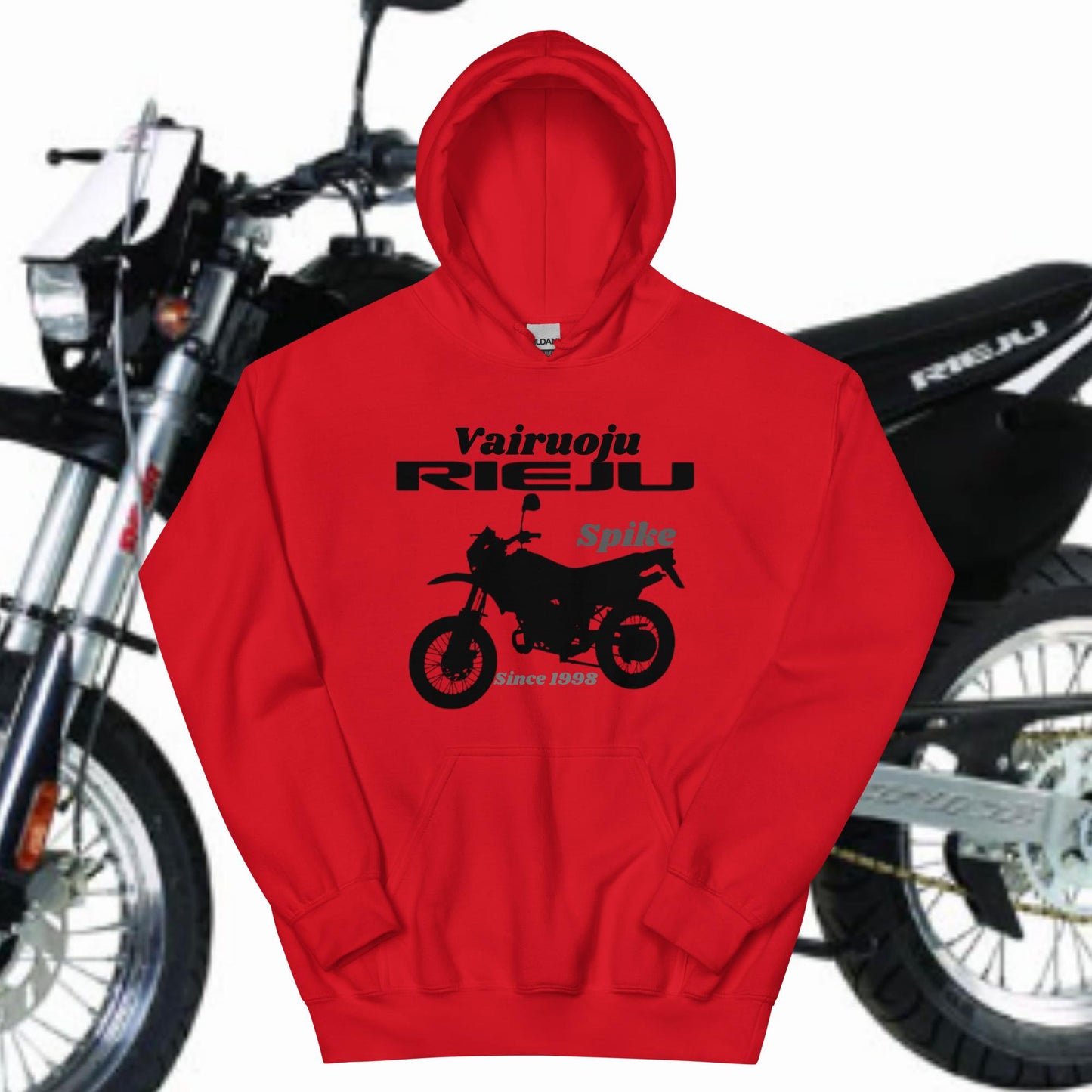 Vairuoju Rieju Spike - Hoodie