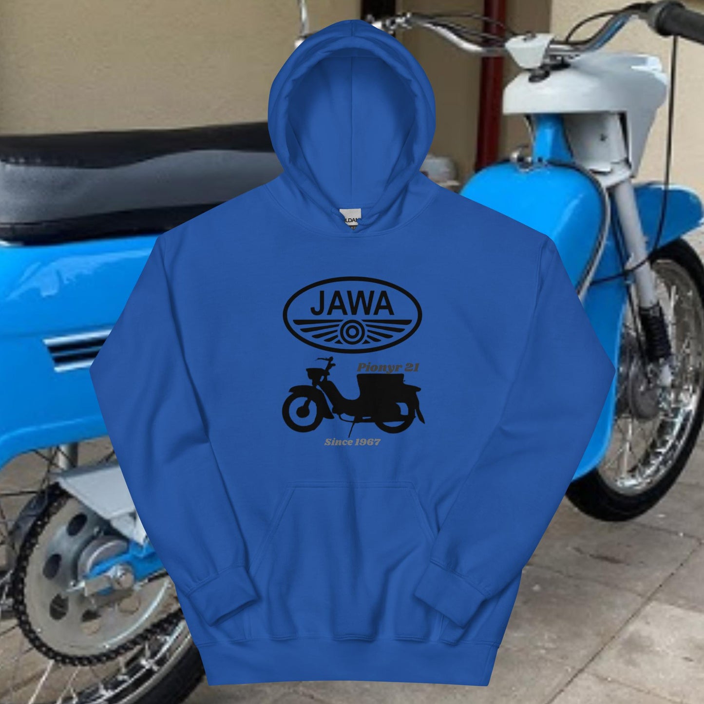 Jawa Pionyr 21 - Hoodie