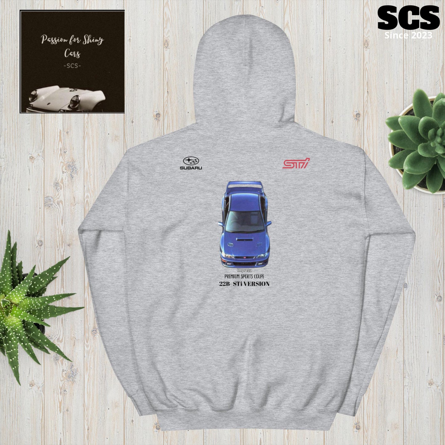 Subaru Impreza 22b - Premium Hoodie - Motorista Clothing