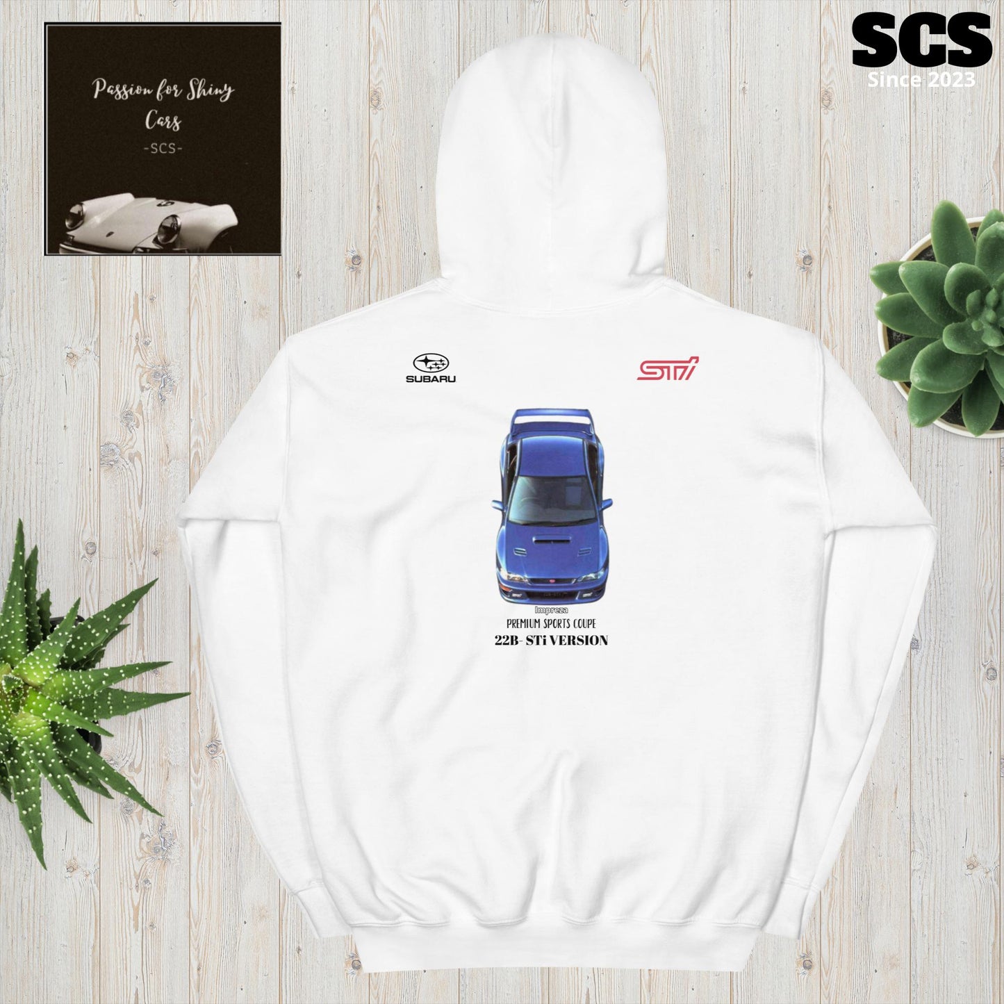 Subaru Impreza 22b - Premium Hoodie - Motorista Clothing