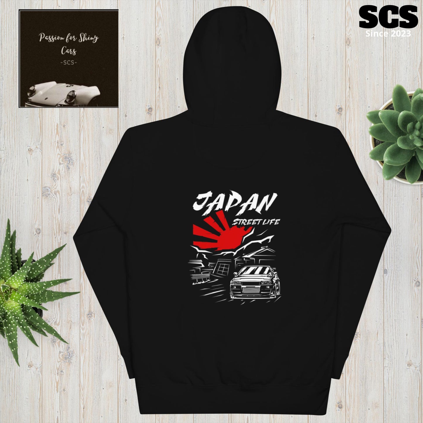 Japan street life - Premium Hoodie - Motorista Clothing