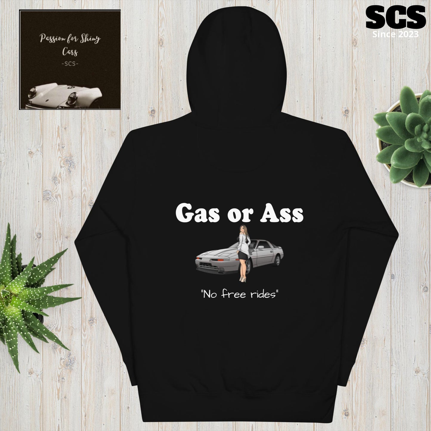 Gas or Ass - Premium Hoodie - Motorista Clothing
