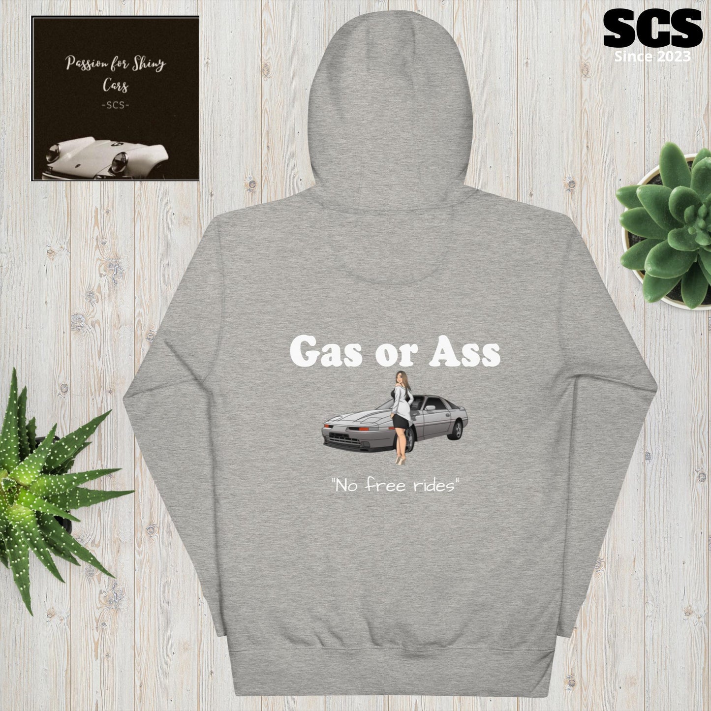 Gas or Ass - Premium Hoodie - Motorista Clothing