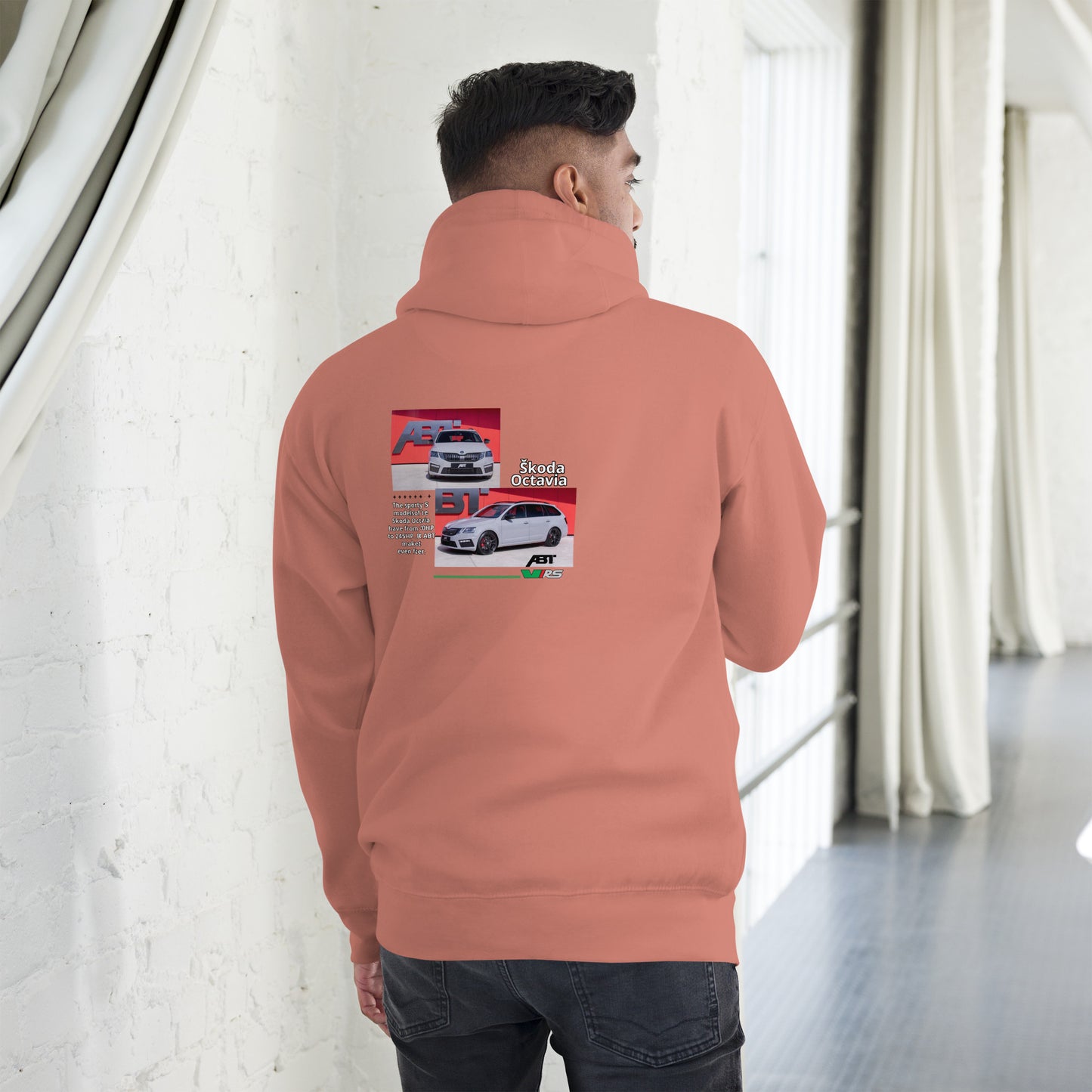 Škoda Octavia VRS ABT premium Hoodie - Motorista Clothing