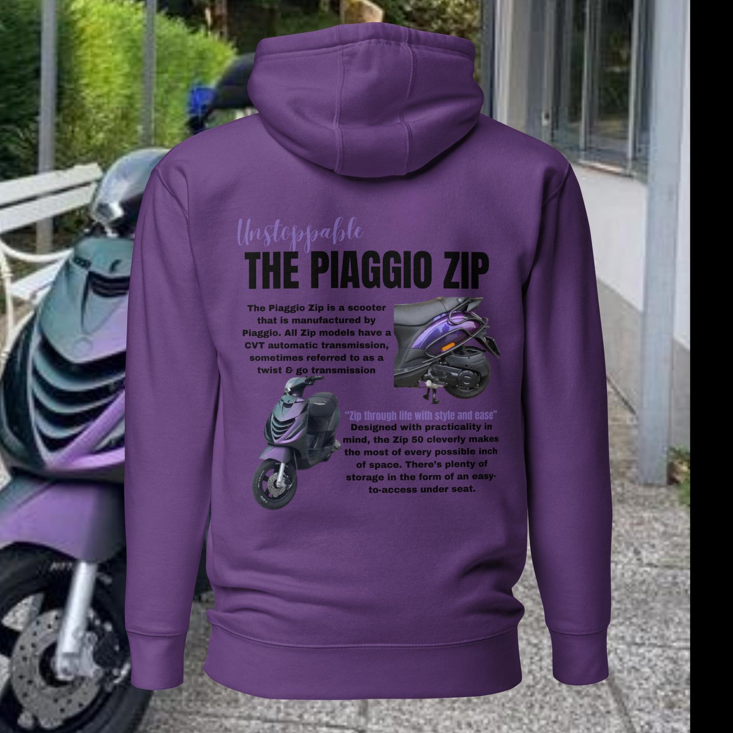Piaggio Zip - Premium Hoodie