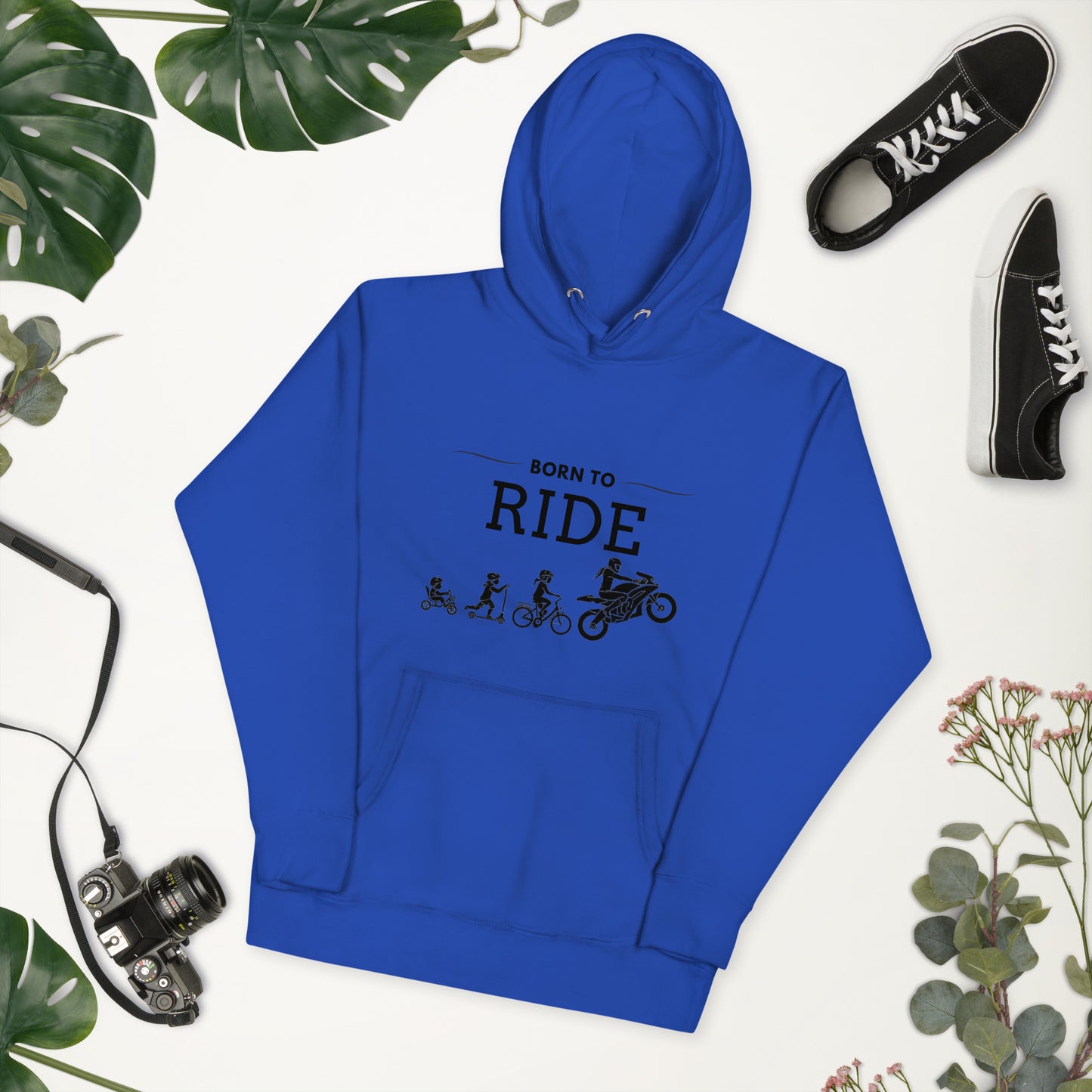 Born to ride - Premium Hoodie