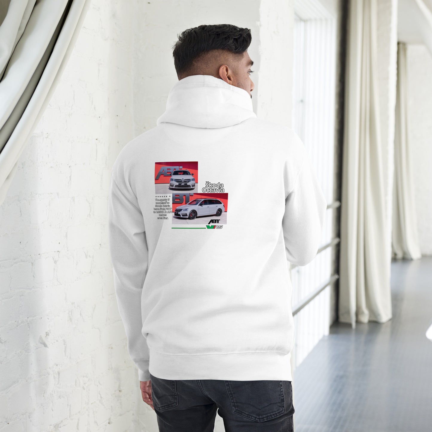 Škoda Octavia VRS ABT premium Hoodie - Motorista Clothing