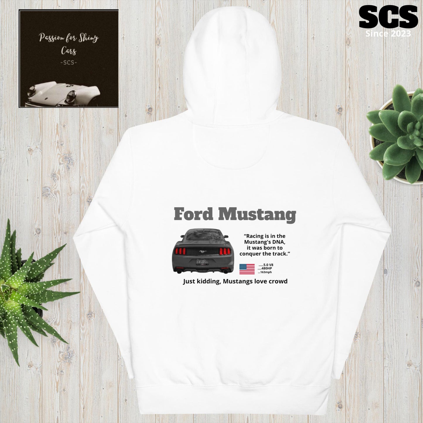 Ford Mustang - Premium Hoodie - Motorista Clothing