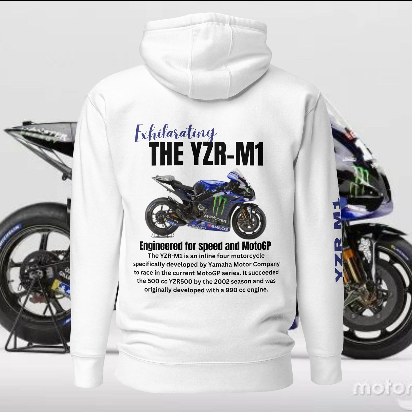 Yamaha YZR-M1 - Premium Hoodie (FREE SHIPPING)
