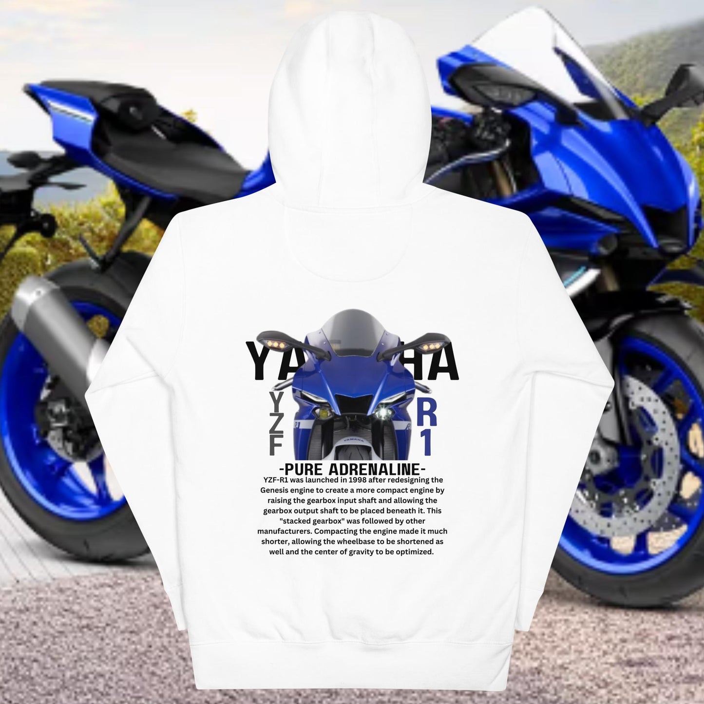 Yamaha R1 - Premium Hoodie (FREE SHIPPING)