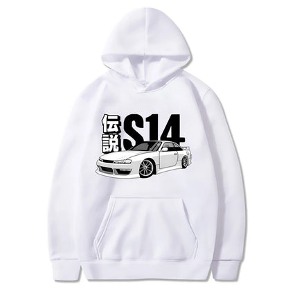 Nissan S14 Hoodie - Motorista Clothing