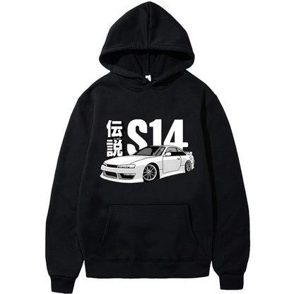 Nissan S14 Hoodie - Motorista Clothing