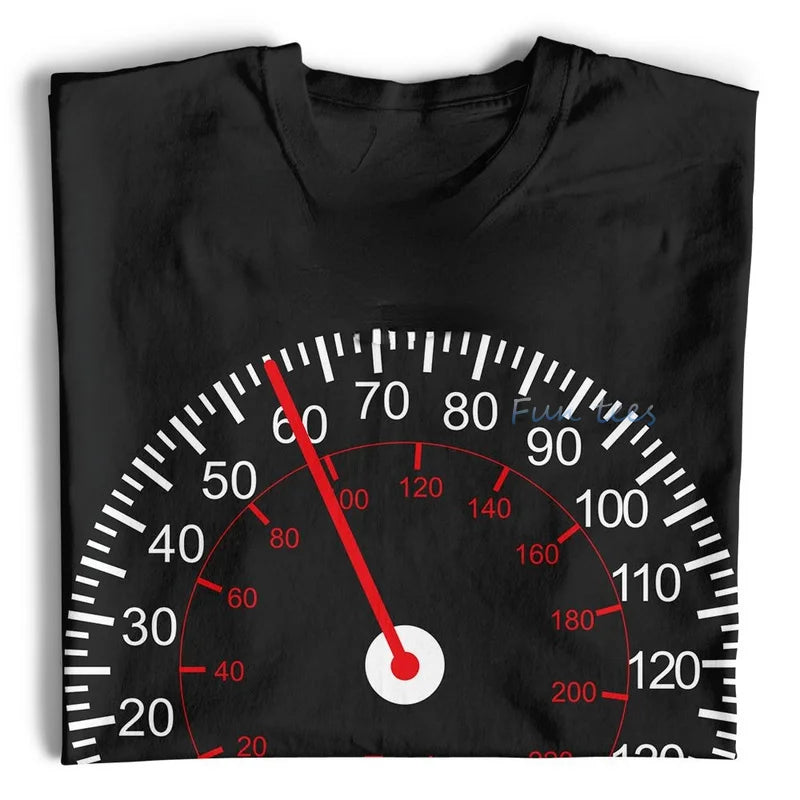 Car speedometer 20th 40th 50th Birthday - T-Shirt - Motorista Clothing