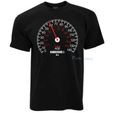 Car speedometer 20th 40th 50th Birthday - T-Shirt - Motorista Clothing