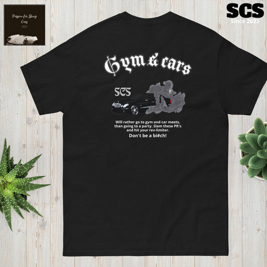 Men's Gym & cars T-shirt - Motorista Clothing