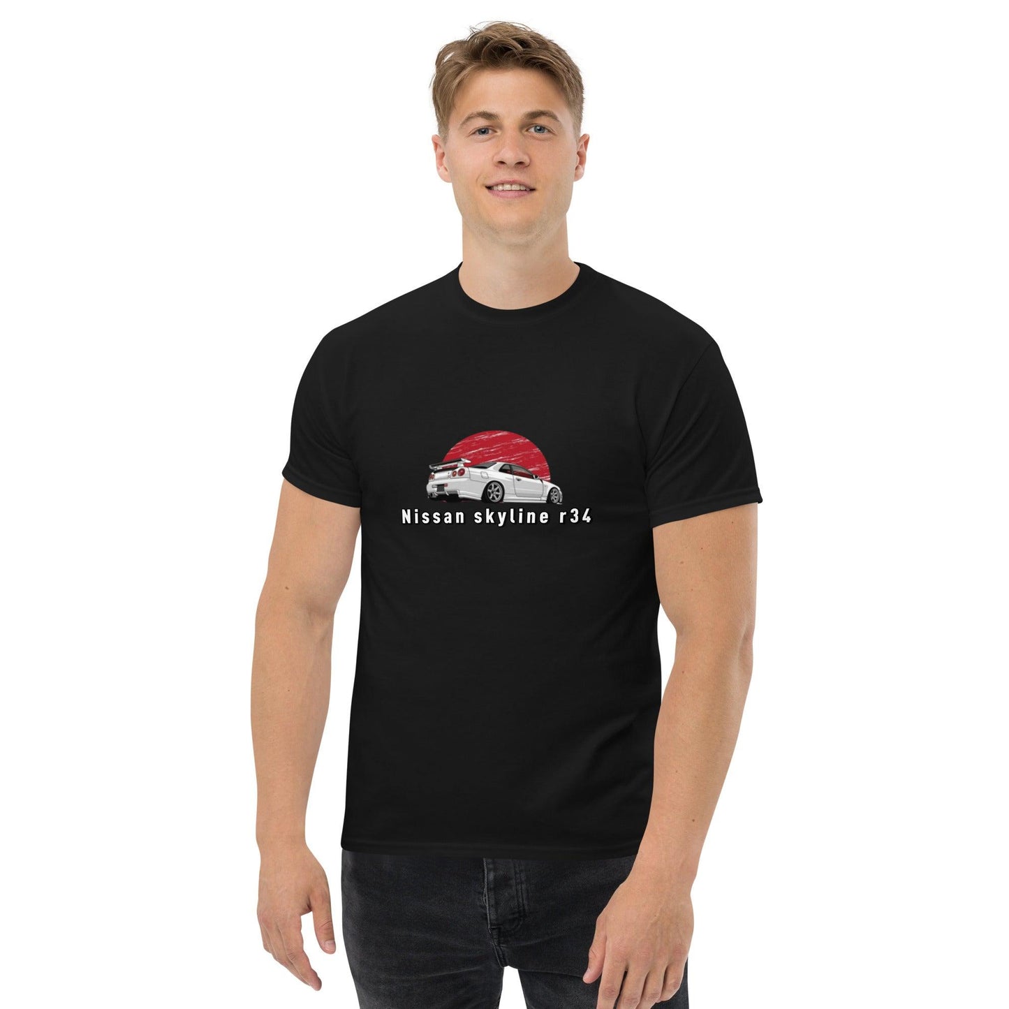 Men's classic nissan skyline r34 tee - Shiny-Cars Slovenia