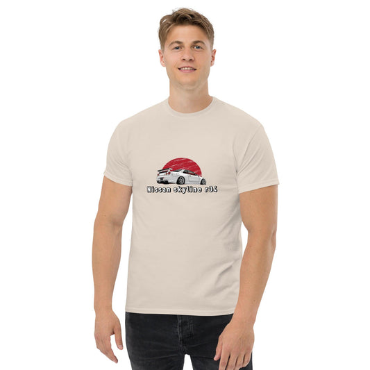 Men's classic nissan skyline r34 tee - Shiny-Cars Slovenia