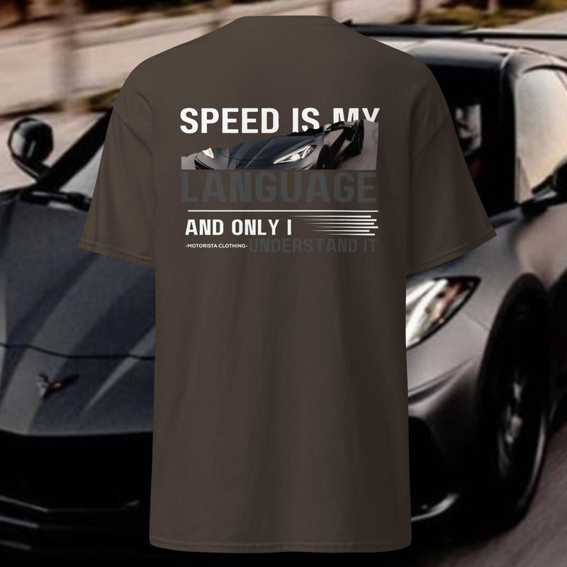 Speed is my language - Premium T-shirt