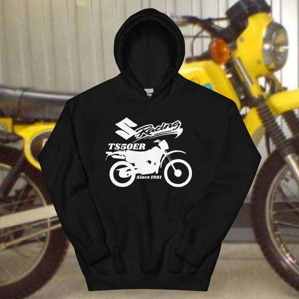 Suzuki TS 50 ER Black - Hoodie