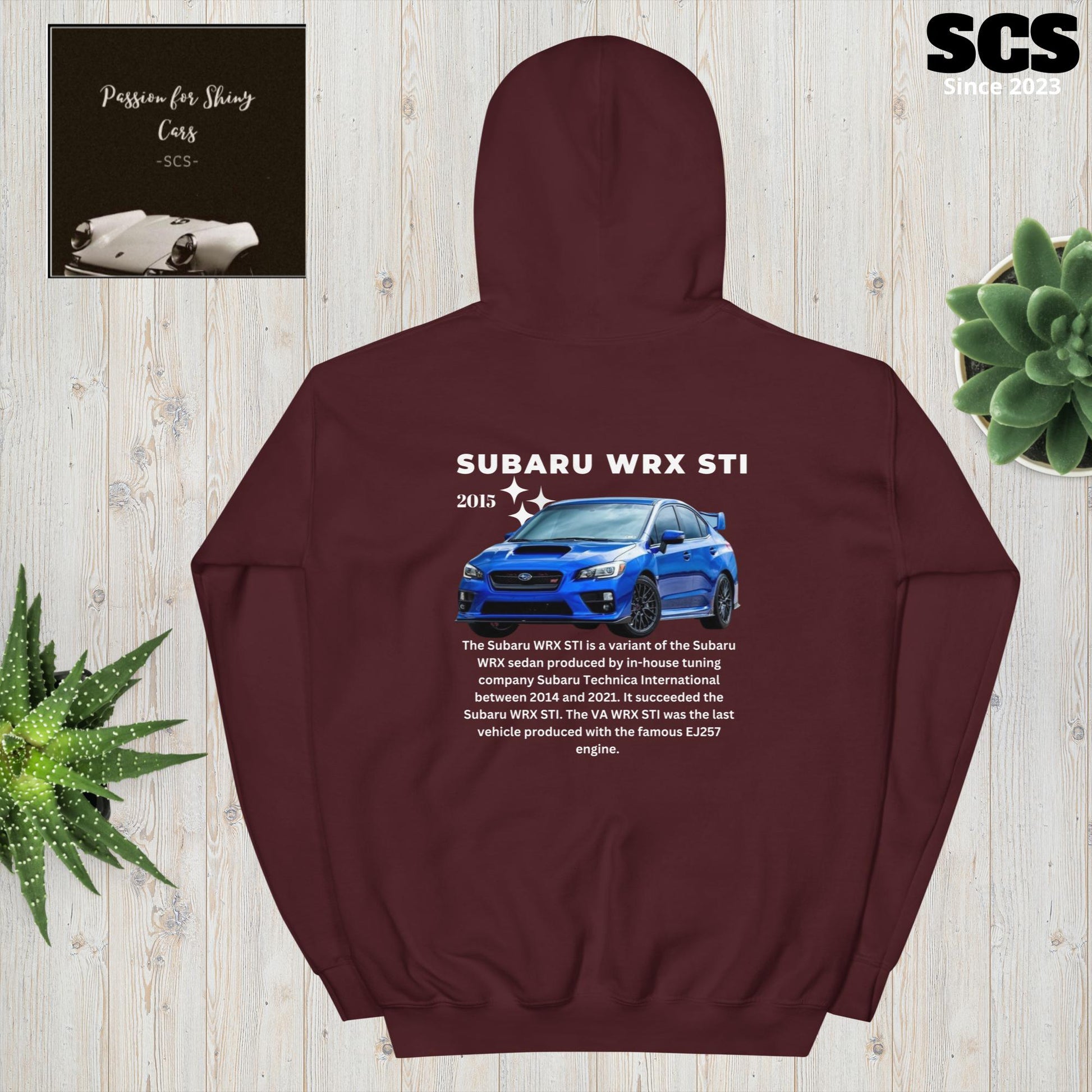 Subaru WRX STI - Premium Hoodie - Motorista Clothing