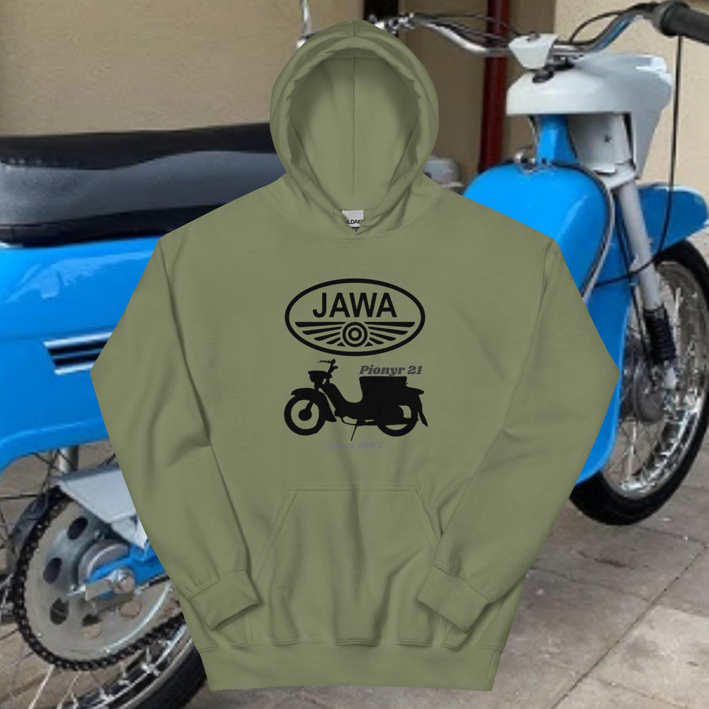 Jawa Pionyr 21 - Hoodie