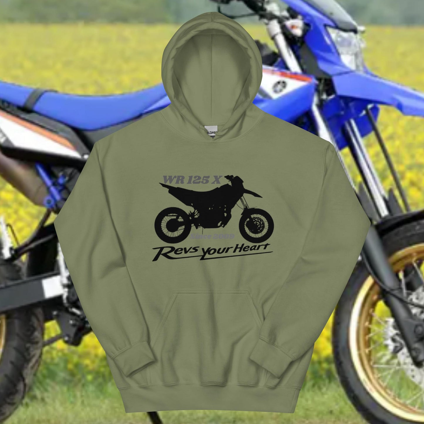 Yamaha Wr 125 X - Hoodie