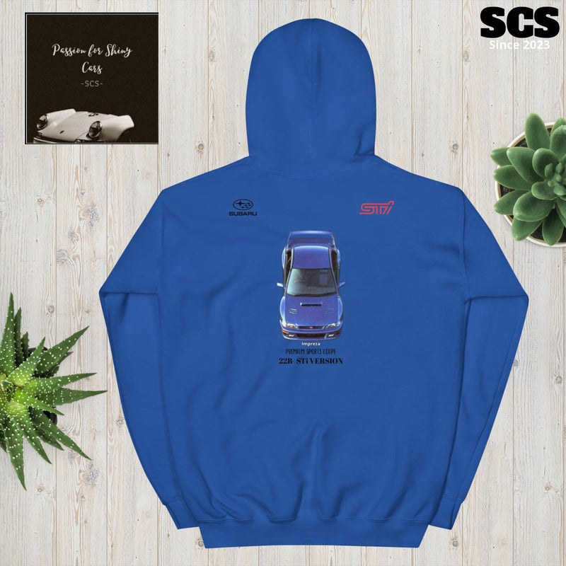 Subaru Impreza 22b - Premium Hoodie