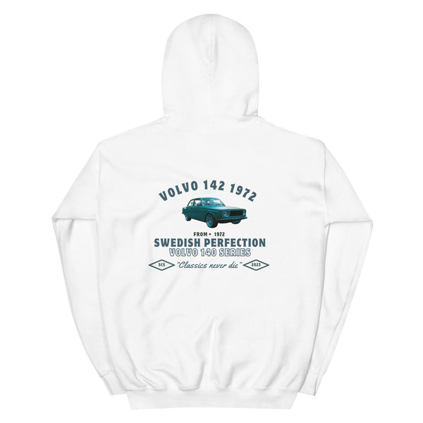 Volvo 142 1972 - Premium Hoodie