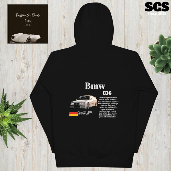 Bmw E36 - Premium Hoodie