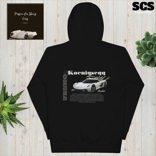 Koenigsegg Jesko Absolut - Premium Hoodie (FREE SHIPPING) - Motorista Clothing