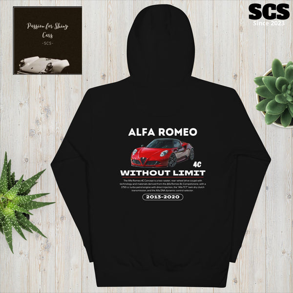 Alfa Romeo 4c - Premium Hoodie (FREE SHIPPING)