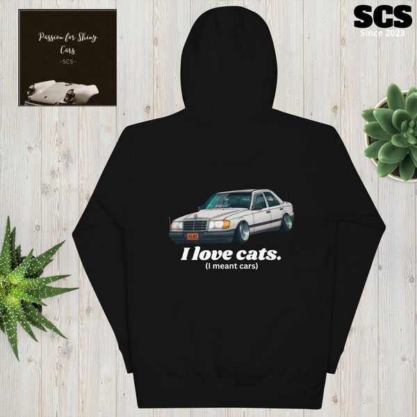 Happiness starts with cars - Premium Hoodie