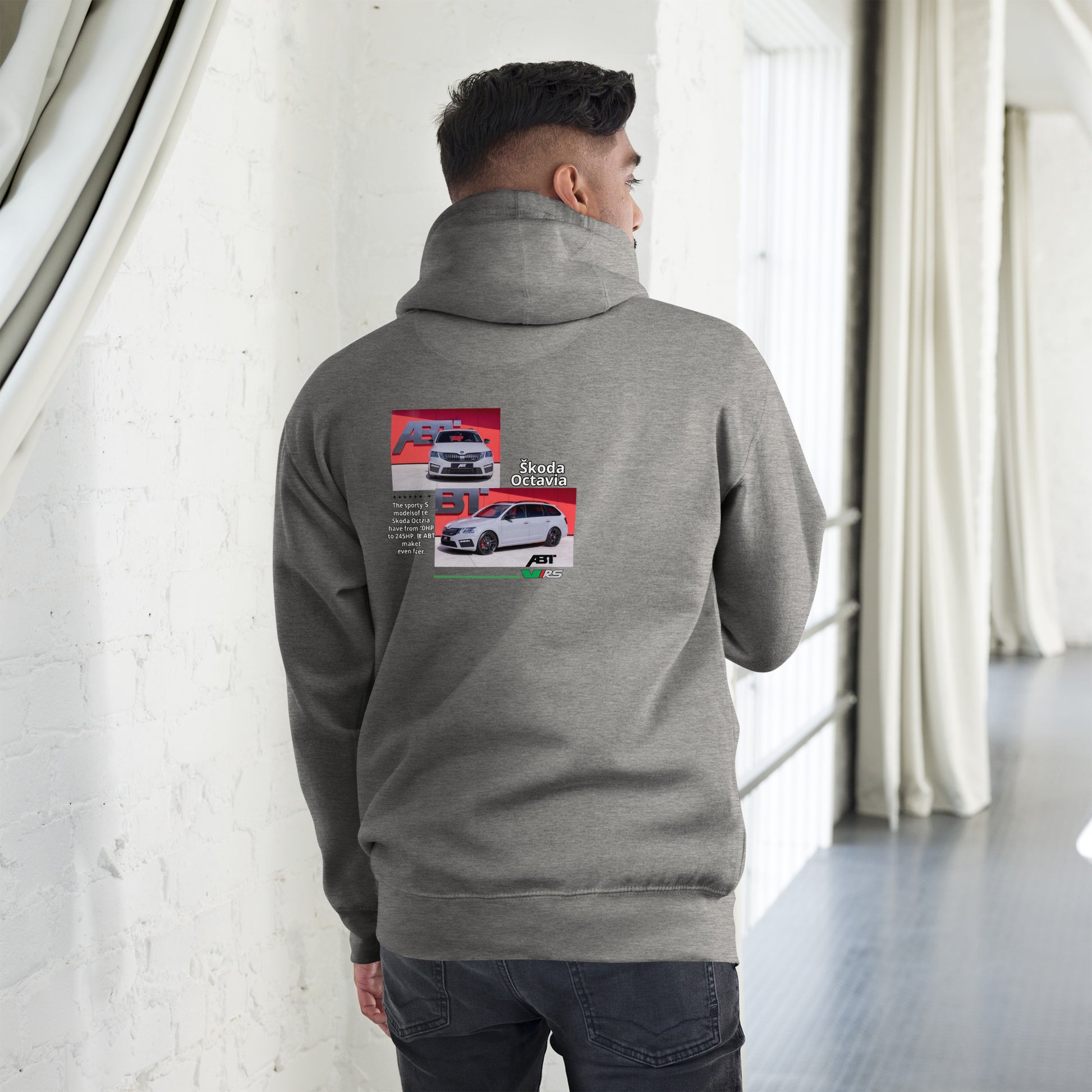 Škoda Octavia VRS ABT premium Hoodie - Motorista Clothing