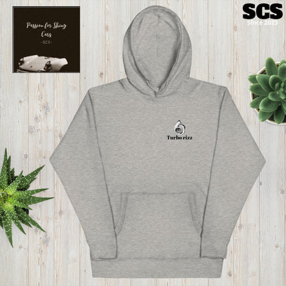 Mitsubishi Evolution 9 - Premium Hoodie (Turbo quote) - Motorista Clothing