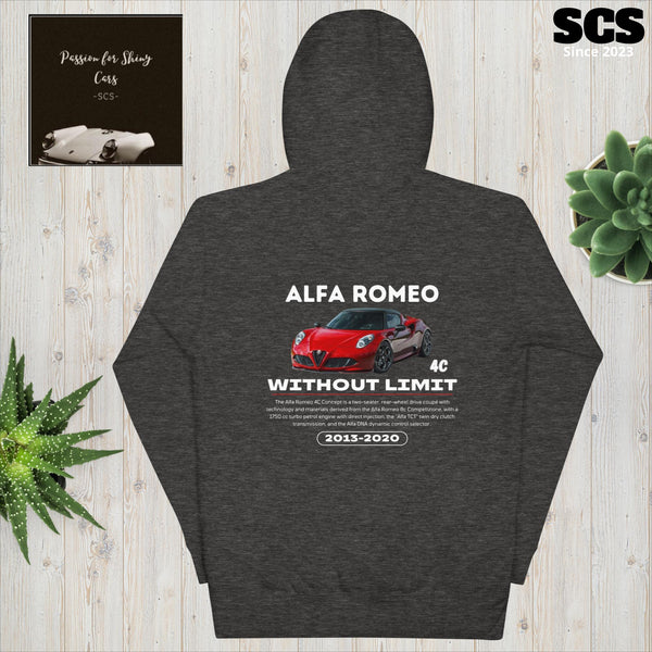 Alfa Romeo 4c - Premium Hoodie (FREE SHIPPING)