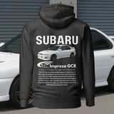 Subaru impreza GC8 - Premium Hoodie