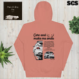 Cars and boobies make me smile - Premium Hoodie - Motorista Clothing